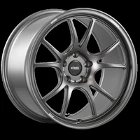 Forged F3S 17X10 5X114.3 ET43 Satin Charcoal Knurled Bead