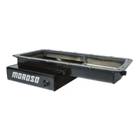 Ford 5.0 Coyote/Cobra (w/Rear Sump) Road Race Baffled Wet Sump 9.5qt 4.5in Steel Oil Pan