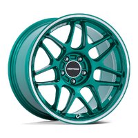Tsubaki MR158 18x8.5 5x100 +30mm Hokkaido Green Machined