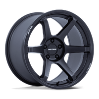 Battle VI MR160 18x8.5 5x114.3 +22mm Matte Blackbird Metallic