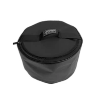 Spare Tire Storage Bag 8.5 x 13 Inch Black Vinyl Coated Nylon
