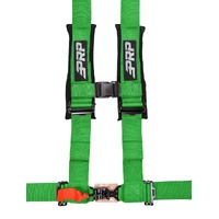 4.3 Harness 4 point Harness with 3 inch Belts Green