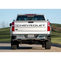 19-20 Chevy Silverado 1500 - Black Platinum Tailgate Letters CHEVROLET Chevrolet Letters
