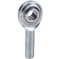 C Series 2-Pc Rod End - Male/Right Hand - .19in Bore x 1/4-28 - Carbon Steel