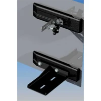 2007-2018 Jeep Wrangler(JK) High Lift Jack Mount - Black