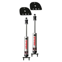 Front HQ Shock Kit For 1964-1966 Mustang Pair Of Rebound Adjustable Shocks W/ Upper Mounts And Hardware