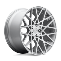 Blq R110 18x8.5 5x112 +45mm Gloss Silver Machined
