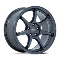 Bpu RC208 18x8.5 5x100 +35mm Gloss Blue Gray