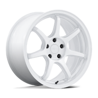 Bpu RC208 18x8.5 5x100 +35mm Gloss White