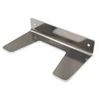 RTB2115B - Fixed Aluminium Back Bracket - 38mm diameter