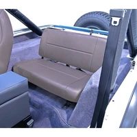 Standard Rear Seat Gray 55-95 Jeep CJ / Jeep Wrangler