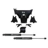 05-22 Ford F-250/F-350 4WD Dual Steering Stabilizer Kit w/ Shocks (No Lift Req)