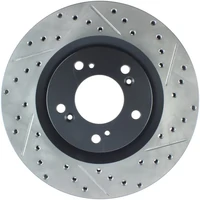 00-09 S2000 Slotted & Drilled Left Front Rotor