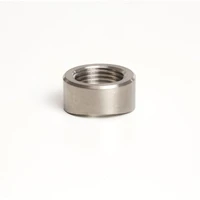 Titanium O2 Sensor Bung 2.75in to 5in Tubing (M18x1.5) - Coped End