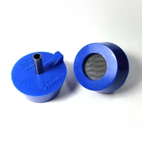 Tig Aesthetics Header Silicone Purge Plug Red - 1.75-2in Fitment