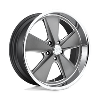 Roadster U120 18x8 5x120.65 +1mm Matte Gunmetal Machined