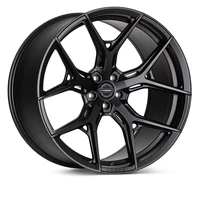 HF-5 19x9.5 / 5x114.3 / ET40 / Deep Face / 73.1 - Matte Gunmetal Wheel