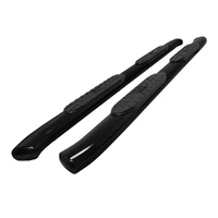 2020 Jeep Gladiator PRO TRAXX 5 WTW Oval Nerf Step Bars - Black