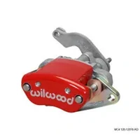 Caliper-MC4 Mechanical-L/H - Silver No Logo 1.19in Piston .81in Disc