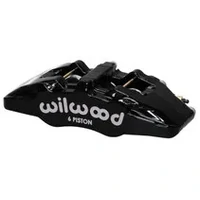 Caliper-Forged Dynapro 6 5.25in Mount-Red-R/H 1.62/1.12/1.12in Pistons 0.81in Disc