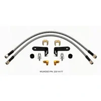 Flexline Kit 30 inch -3 M10-1.0 IF 1/8 NPT 90 Degree